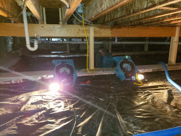 Crawlspace Water Removal in Jupiter
