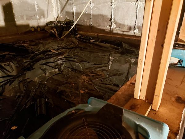 Crawlspace Water Cleanup in Jupiter